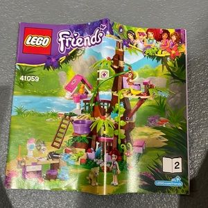 Lego friends safari set, built once and never used again